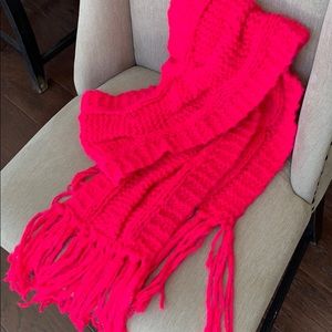 HOT PINK SCARF